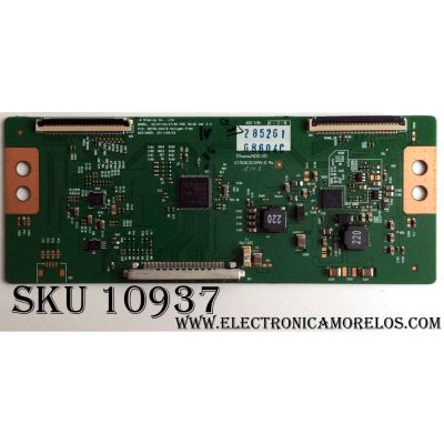 T-CON / LG 2852G / 6871L-2852G / 6870C-0401B / SUSTITUTAS 6871L-2753M / 6871L-2753R / 6871L-2856C / 6871L-2753S / 6871L-2823H / 6871L-2852D / 6871L-2823E / 6871L-2856B / PANEL LC550EUE (SE)(M1) / MODELOS 55LS4500-UD AUSWLHR / 55LS4500-UD / 55LS4600-UA